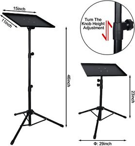 Projector Tripod Stand, Universal Laptop Tripod Stand Folding Floor Tripod Stand