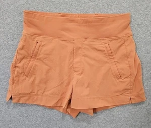 Athleta Trekkie North Damenshorts hellorange Gorpcore Outdoor Wandern Größe 6 - Bild 1 von 11