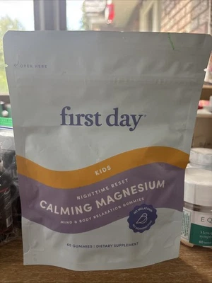 First Day Nighttime Reset Calming Magnesium 60 Gummies - Image 1 of 2