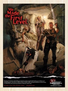 2004 Dungeons & Dragons 30th Anniversary Original Advertisement v1 - Picture 1 of 1
