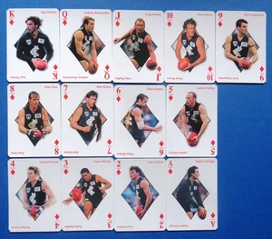 1998 AFL Playing Cards: CARLTON (Blues) .... Team Set in Diamonds (13 cards) - Picture 1 of 1