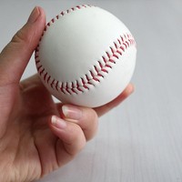 9" Soft Leather Sport Practice & Trainning Base Ball BaseBall Softball New ZS