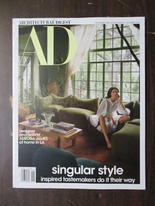 AD ARCHITECTURAL DIGEST MAGAZINE SEPTEMBER 2024 DESIGNER AURORA JAMES IN LA - Picture 1 of 2