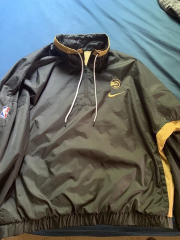 Atlanta Hawks Nike Warm Up Shooting Jacket NBA XL Cover