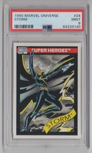 1990 Marvel Universe #24 Storm - PSA 9 MINT - Picture 1 of 2
