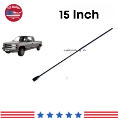 15''Antenna Replacement Mast Radio Am/Fm For Chevrolet C1500 1988-1999 - Image 1 of 2
