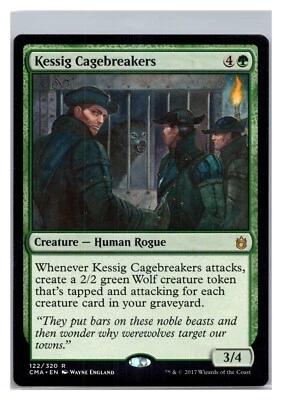 Kessig Cagebreakers Commander Anthology Rare – MTG Magic the Gathering Card - Image 1 of 2