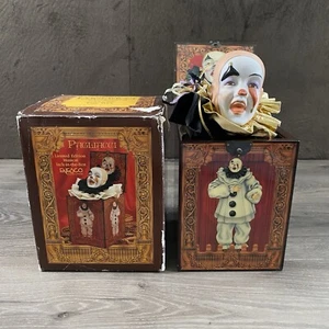 Vintage Enesco Pagliacci Jack-In-The-Box by Faith Wick LIMITED EDITION Numbered - Picture 1 of 15