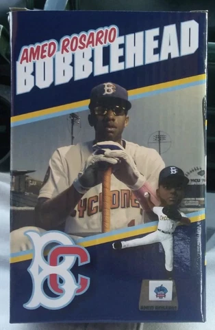 AMED ROSARIO Brooklyn Cyclones Bobblehead SGA 8/9/18 NEW YORK METS First 2,000 Cover