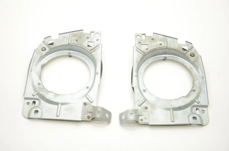 1984-1986 Nissan 300ZX Z31 2+0 Pair of Door Speaker Brackets - Image 1 of 4