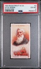 1924 Bucktrout & Co INVENTORS #3 S.F.B MORSE PSA 6 EX-MT