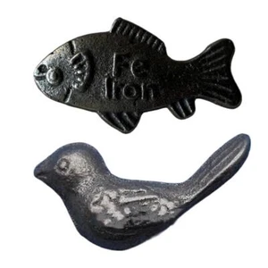 Utensile da Cucina Pesce Uccellino-Integratore Ferro Naturale Varie Scena di Cucina NUOVO - Foto 1 di 14