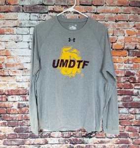 🔥 Minnesota Duluth Bulldogs Track & Field Nike Dri-Fit Training Shirt Large L - Picture 1 of 4