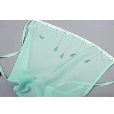 Hanfu Tassel Veil Cover Face Curtain Fairy Cosplay Headdress Pendant Jewelry - Image 1 of 4