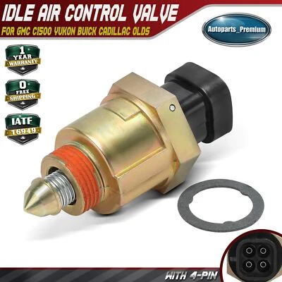 Válvula de control de aire de ralentí para GMC C1500 K2500 Yukon Buick Cadillac Olds Pontiac Foto 1 de 4