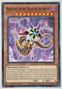 Yugioh Legendary Duelists: Rage of Ra Meklord Astro Dragon Asterisk LED7-EN027 C - Picture 1 of 1