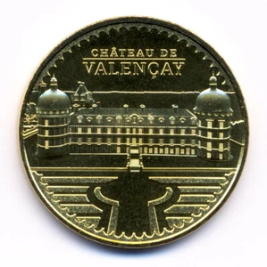 36 VALENCAY Château 5, Façade et jardins, 2025, Monnaie de Paris - Picture 1 of 2