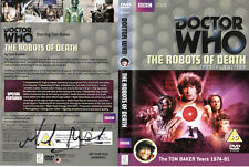Doctor Who: The Robots of Death SE DVD Cover signiert von Michael E. Briant