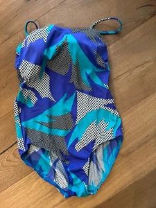 Badeanzug Solar Bandeau blau türkis Gr.S - Bild 1 von 2