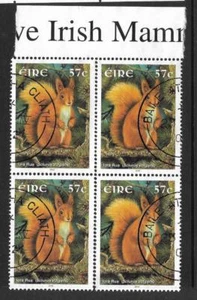 IRLAND, 2002 WILDLIFE ISSUE, SG 1524-27 FINE USED BLOCKS 4, PLATE ETC, CAT £14 - Bild 1 von 1