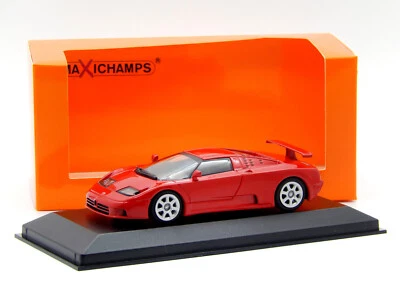 1/43 Bugatti EB110 Super Sport Red 1994 Maxichamps Minichamps 940 102111 Model - Image 1 of 4