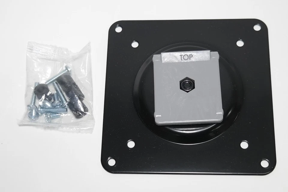 Two Humanscale M8 M2 Black VESA Plate Mount.