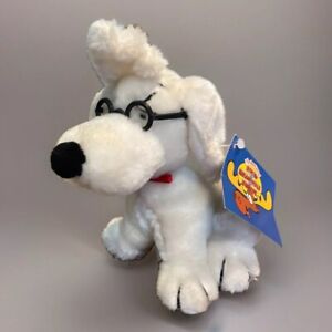 Mr. Peabody 2001 Plush With Tag Rocky And Bullwinkle Stuffed Animal Dog Vintage