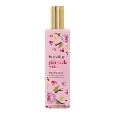 Bodycology Pink Vanilla Wish Fragrance Mist 8 oz peonies vanilla almond #D26 - Image 1 of 4