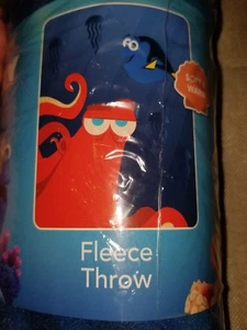 Disney pixar finding dory fleece throw blanket 45"x60"  - Picture 1 of 6