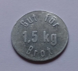 Dinero de emergencia: LBAG Ehingen/Danubio - bueno para 1,5 kg de pan - bueno para 1,5 kg de pan - Imagen 1 de 2