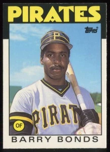 1986 Topps Traded Barry Bonds Pittsburgh Pirates #11T - Picture 1 of 2