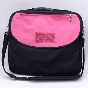 Karen Foster Design rosa Sammelalbum Handwerk Aufbewahrung Tragetasche Tasche Etui Riemen - Bild 1 von 7