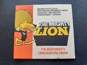 Lion Beer Mat. New Zealand Breweries Ltd Beer Mat. - Foto 1 di 2