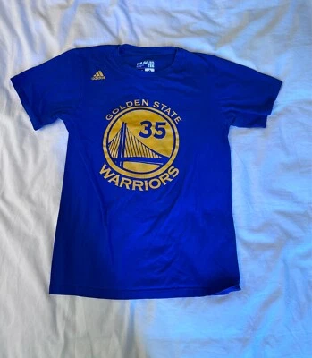 Camiseta Adidas Go To Tee NBA Golden State Warriors Kevin Durant #35 Foto 1 de 4