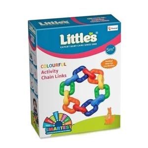 Little's Colourful Activity Chain Links | Activity and Eduational Toy for Babies - Picture 1 of 5