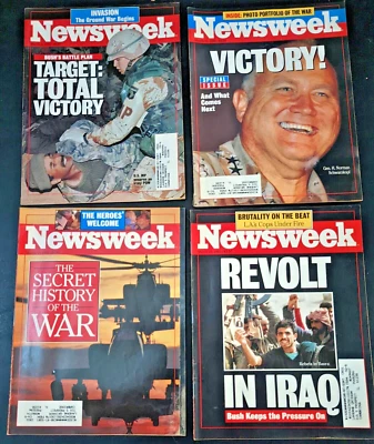 Newsweek Magazine March Complete Month 1991 - Iraq War Middle East Conflict - Image 1 of 4