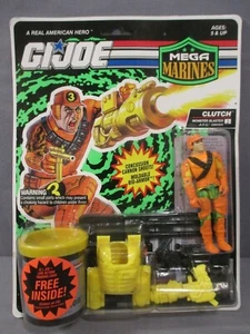 GI Joe Mega Marines CLUTCH Action Figure Factory Sealed 1992 Hasbro  - Picture 1 of 4