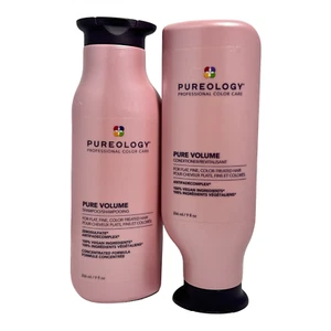 Pureology Pure Volume Shampoo/Conditioner For Flat,Fine,Color-Treated Hair 9oz - Picture 1 of 2