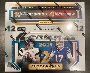 Panini Prizm 2021 NFL fútbol americano FOTL primera vez fuera de línea caja de pasatiempos en mano para enviar - Imagen 1 de 12