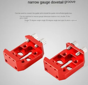 Double Fixed Large Dovetail Slot Standard Dovetail Plate Telescope Zubehör - Picture 1 of 8