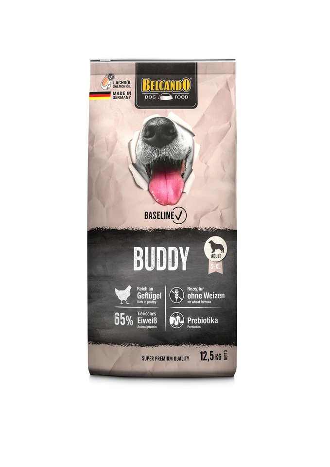 Belcando Baseline BUDDY 12,5 kg | Trockenfutter für ausgewachsene Hunde - Bild 1 von 1
