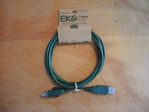 EKG by ZipKord 6' USB 2.0 A-B Kable KATUSBAB6 - Picture 1 of 6