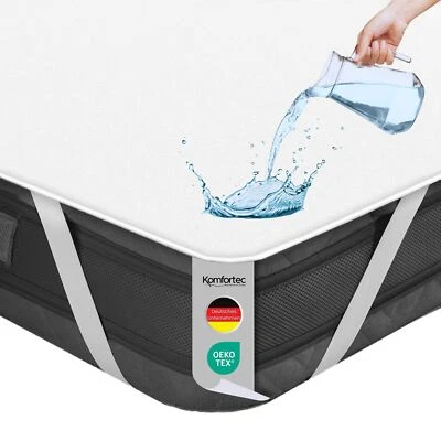 Wasserdichter Matratzenschoner 120x200cm | Atmungsaktiv Knisterfrei Oeko-TEX ... - Bild 1 von 4