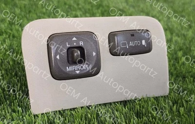 Botón interruptor espejos retrovisores Lexus LS430 01-06 con botón de asistencia de estacionamiento OEM LHD usado Foto 1 de 4