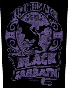 Black Sabbath Lord of This World Rückenaufnäher Official 14" Aufnäher XL Patch - Bild 1 von 2