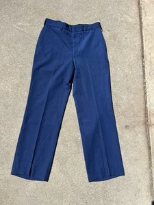USMC Marine Corps Dress Blues 38R Pants Trousers Defense Logistics Agency - Picture 1 of 5