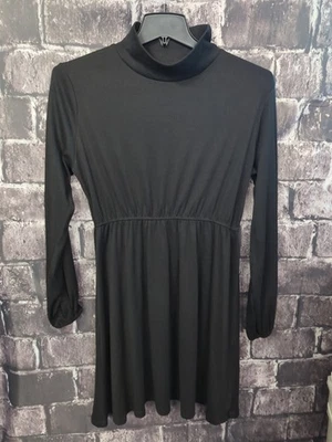 Vestido de Fiesta Glory Star Talla XL Negro Hasta la Rodilla Elástico Manga Larga ¡NUEVO CON ETIQUETAS! Foto 1 de 4