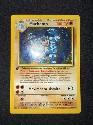 Pokemon Machamp 1ed set base ita NEAR MINT - - Immagine 1 di 2