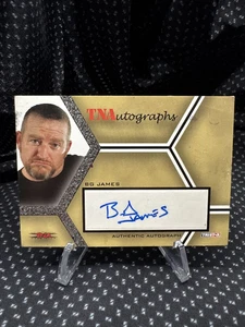 BG James - AUTO - AS-IS DAMAGED - 2008 Tristar TNAutographs - A-BG - Picture 1 of 2