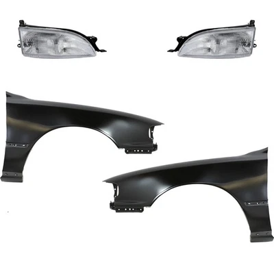 For Camry 1995-1996 Fenders 4-pc Kit, w/ Headlights Front, Left, Right Foto 1 de 4